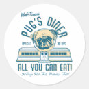 Suche nach retro diner aufkleber Hund