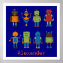 Suche nach roboter für kinder poster Niedlich