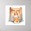Suche nach corgi leinwandbilder Aquarell