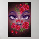 Suche nach lila augen poster Rot