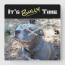 Suche nach pitbull hund wanduhren Jede person