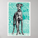 Suche nach greyhound poster Schwarz