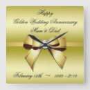 Suche nach goldfarbe wanduhren Für sie/ihn