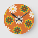 Suche nach retro blumen wanduhren Floral
