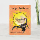 Suche nach scorpio karten November