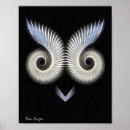 Suche nach schwarze eule poster Vogel