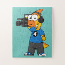 Suche nach bizarre puzzle Dinosaurier