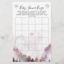 Suche nach baby bingo partyschreibwaren Winterbaby dusche