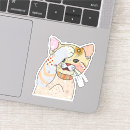 Suche nach katzen comic aufkleber Lustig