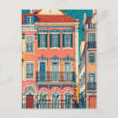 Suche nach berühmte gebäude postkarten Retro vintage