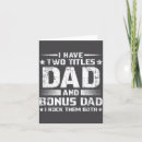 Suche nach bonus karten Vater