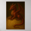 Suche nach roter drache poster Gold