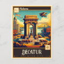 Suche nach decatur postkarten Vintag