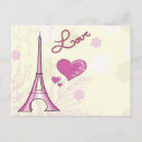 Suche nach liebe paris postkarten Eiffelturm