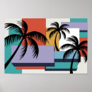Suche nach tropische palmen poster Silhouetten