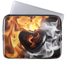 Suche nach flammen laptop schutzhüllen Herz