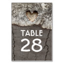 Suche nach birken tischkarten Rustikal