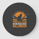 Suche nach halloween katze wanduhren Halloweendekoration