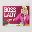 Suche nach boss postkarten Frau