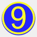 Suche nach blauer hintergrund aufkleber Zahl