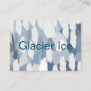 Suche nach schnee und eis visitenkarten Kalt
