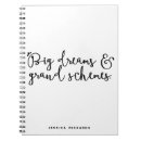 Suche nach dream big kleine notizbücher Typografie