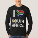 Suche nach flagge von südafrika tshirts Herz