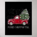 Suche nach roter lkw poster Weihnachtsbaum
