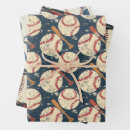 Suche nach vintage baseball geschenkpapier Retro