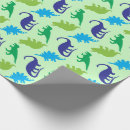 Suche nach dinosaurier silhouette geschenkpapier Grün