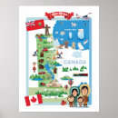 Suche nach flagge von kanada poster Reise