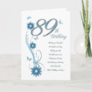 Suche nach 89 geburtstag karten Blume