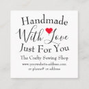 Suche nach liebe visitenkarten Danke