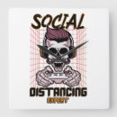 Suche nach schädel wanduhren Lustig