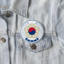 Suche nach korea buttons Flagge