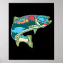 Suche nach fliegenfischen poster Vintag