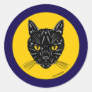 Suche nach hauskatze aufkleber Schwarzkatze