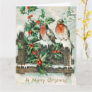 Suche nach weihnachtsvogel karten Vintag