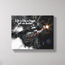 Suche nach schiene leinwandbilder Dampf