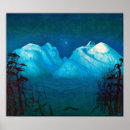 Suche nach winternacht poster Blau