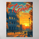 Suche nach rome italie poster Reiseplakat