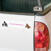 0000, 002, i-Liebe mein Fass-Pferd Autoaufkleber (Auf Lkw)