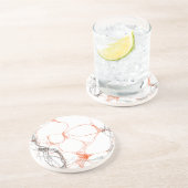 00010 abstrakte Kunst Sandstein Untersetzer (Seite)