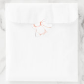 00010 abstrakte Kunst Stern-Aufkleber (Tasche)