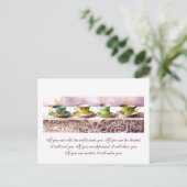 0001 Reihe Teacups Gladstone Postkarte (Stehend Vorderseite)