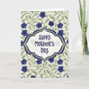 0005 Muttertag Periwinkle Blue Karte