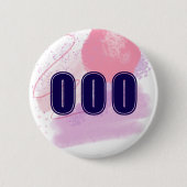 000 Angel Number Spiritual Awakening Vibes Button (Vorderseite)