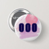 000 Angel Number Spiritual Awakening Vibes Button (Vorne & Hinten)