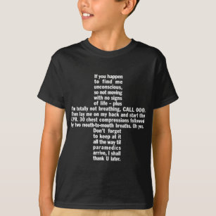 000+Der T - Shirt der CPR-Dunkelheits-Kinder