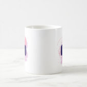 000 Engel Number Pink Blue Spiritual Awakening Kaffeetasse (Mittel)